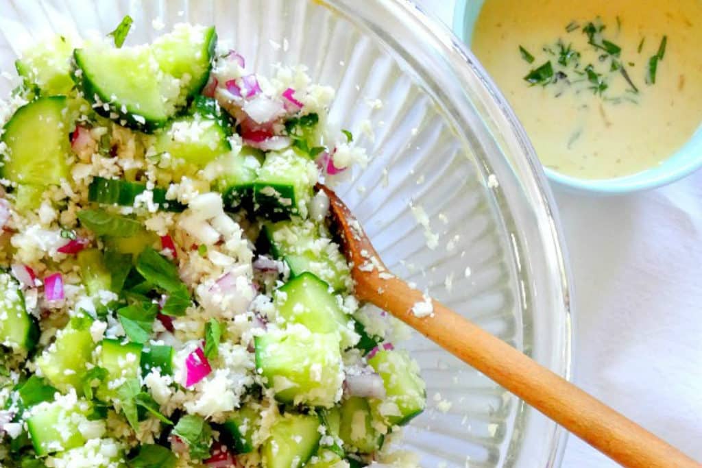 Cucumber Feta Salad