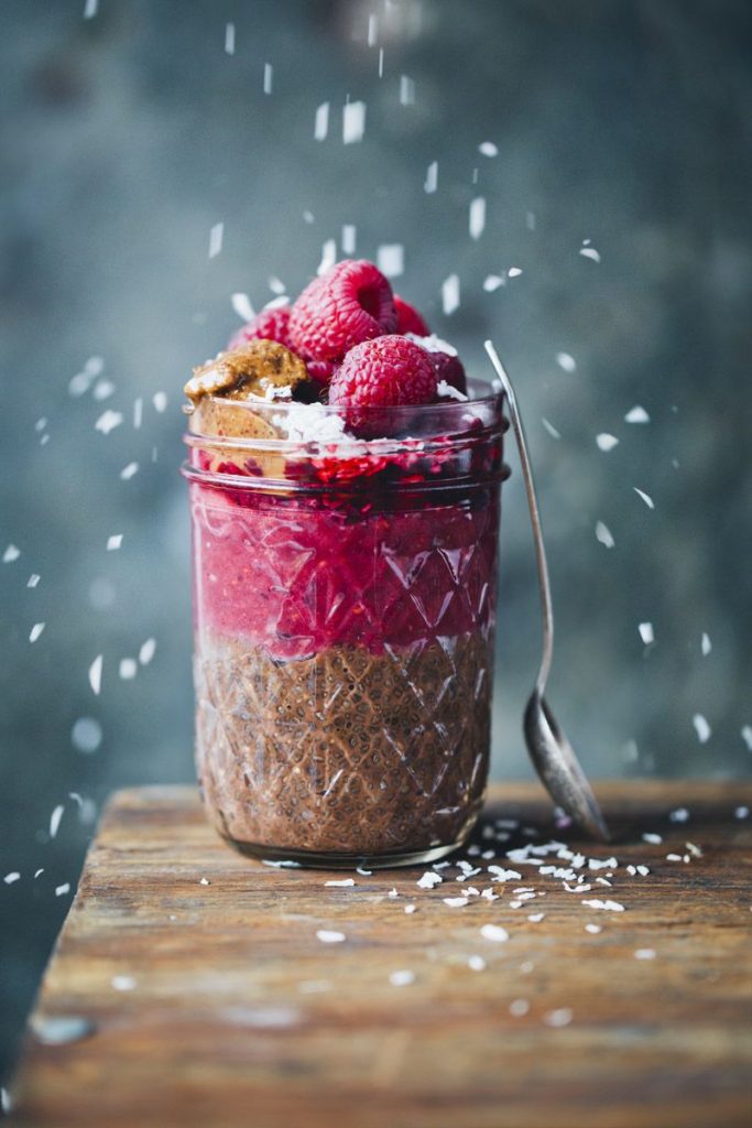 chocolate raspberry chia