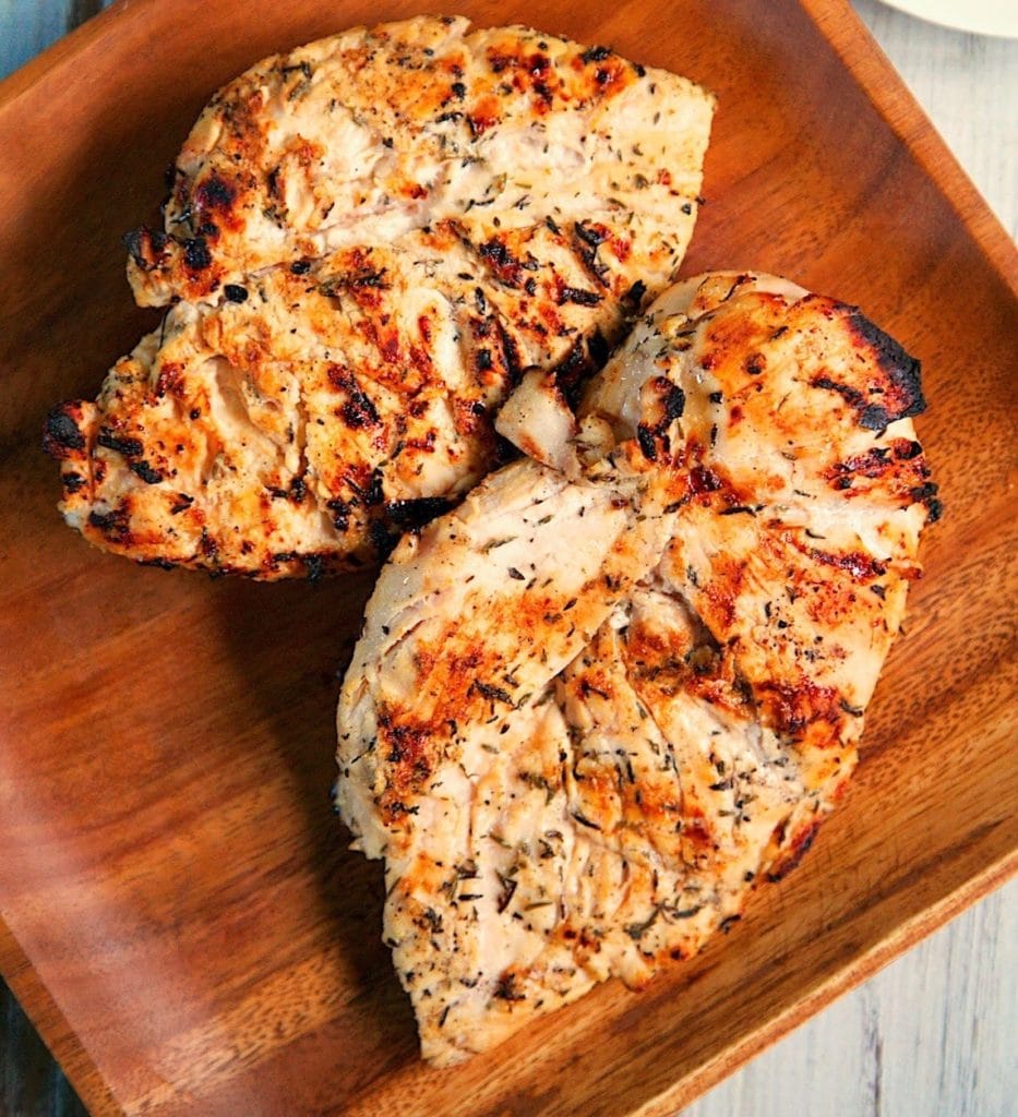 plain grilled chicken breast