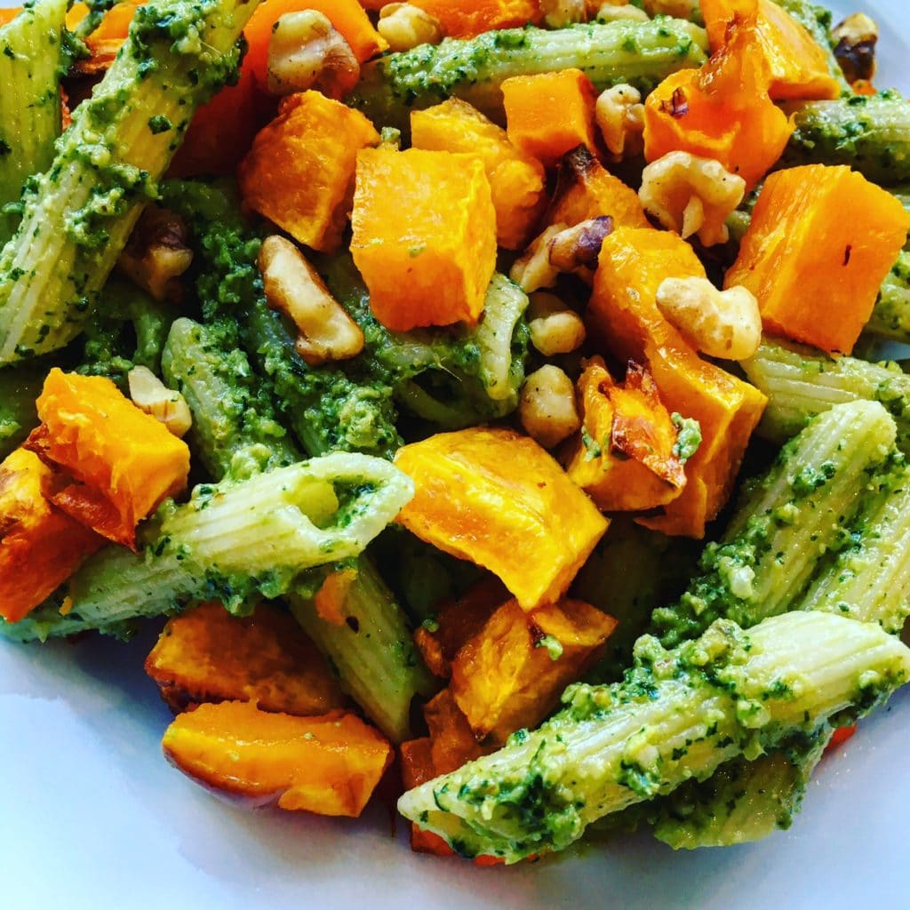 Pesto Pasta Butternut Squash