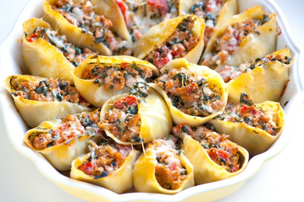 Sausage Stuffed Shells