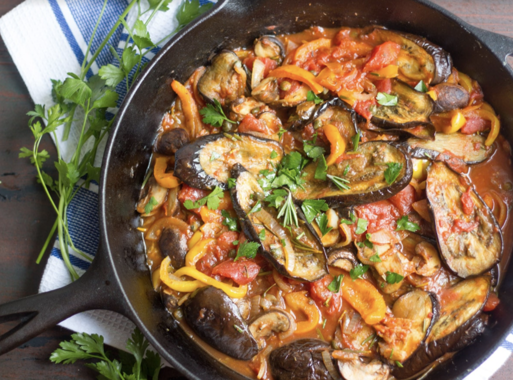 Eggplant Cacciatore