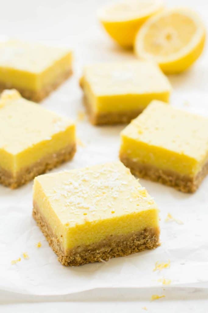 Vegan lemon bars