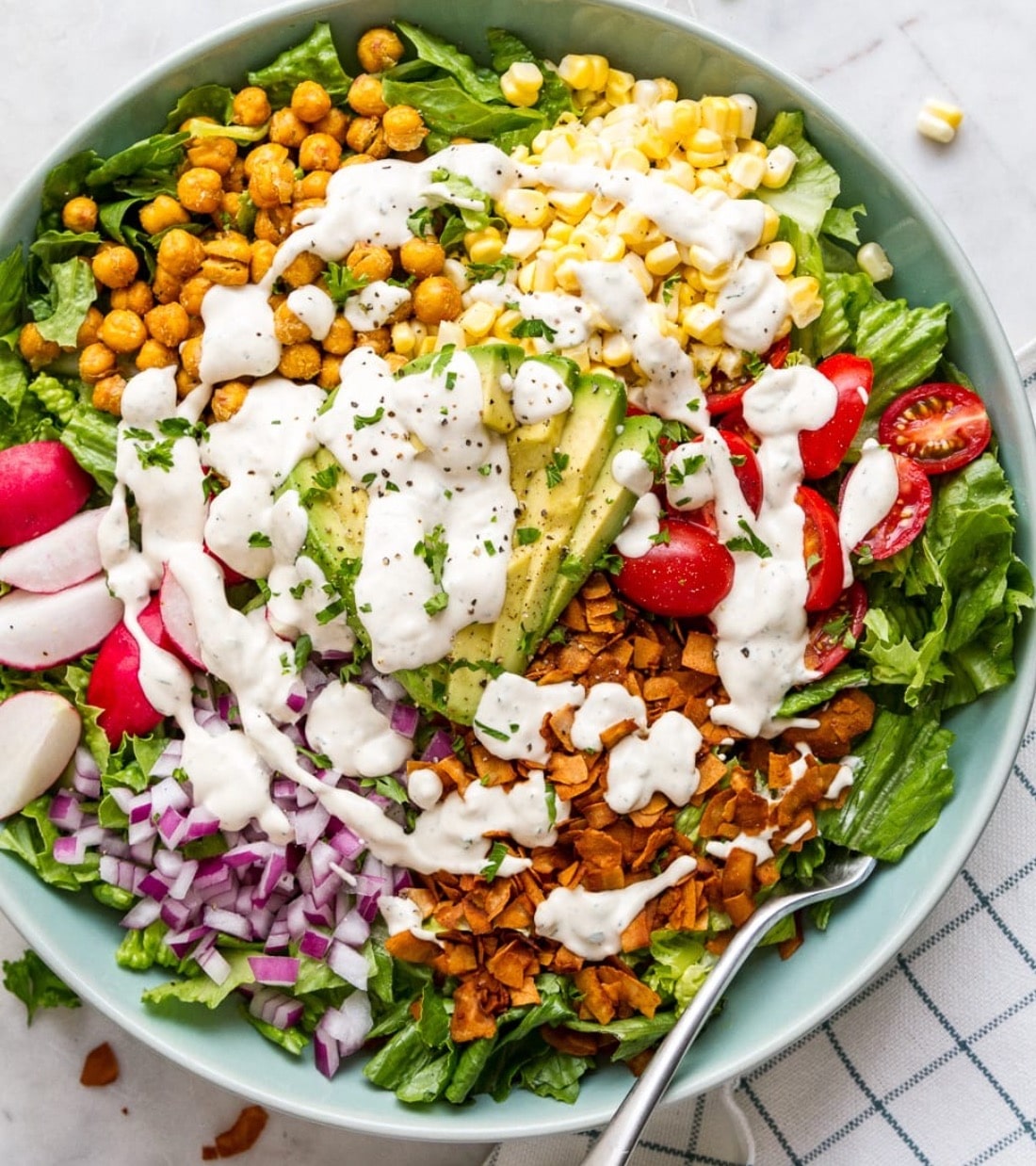 Vegan California Cobb Salad – Eat Clean Org